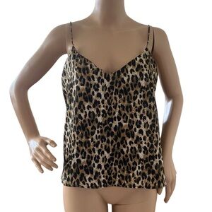 Papaya Leopard Printed Camisole Top